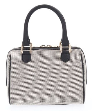 LANVIN en Bleu ヴィジュキャンバス 2wayボストンバッグ ブラック