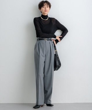 23区 【VIOLAｄ’ORO】レザー ワンショルダー バッグ ブラック系