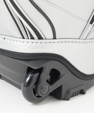 23区GOLF 【UNISEX】セルフスタンドバッグ内蔵キャディバッグ シルバー系