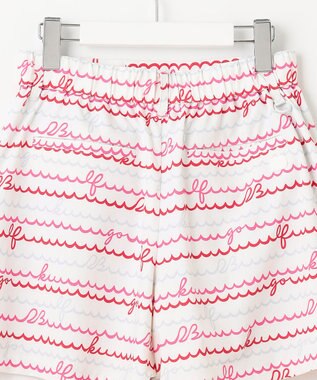 23区GOLF WEB限定【WOMEN】ウェーブロゴプリント ショートパンツ ピンク系5