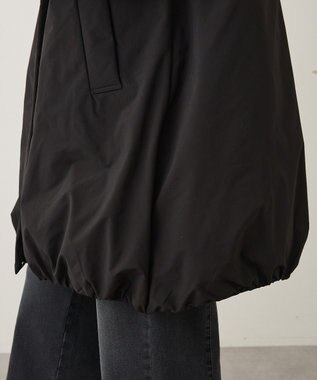 CRAFT STANDARD BOUTIQUE ボリューム中綿ミディコート Black