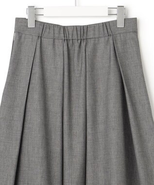 23区 【23区 | 5525gallery】ウールストレッチ フレア スカート グレー系