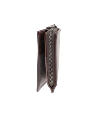 genten プレッソ 2つ折り財布 ダークブラウン