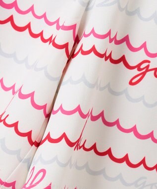 23区GOLF WEB限定【WOMEN】ウェーブロゴプリント ショートパンツ ピンク系5