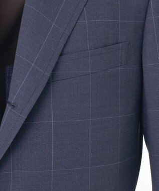J.PRESS MEN 【WEB・一部店舗限定】ウィンドーペーン スーツ ダルブルー系4
