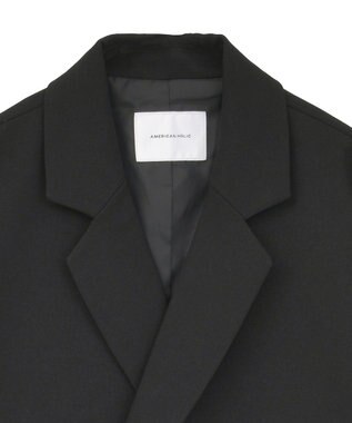 AMERICAN HOLIC オーバーサイズダブルジャケット Black