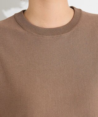 CRAFT STANDARD BOUTIQUE ファンクショナルノースリーブフレアニットプルオーバー Brown