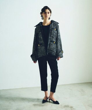 GRACE CONTINENTAL 79,200円ツイードフーディーコート ツイードフーディーコート / GRACE CONTINENTAL | GRACE CONTINENTAL