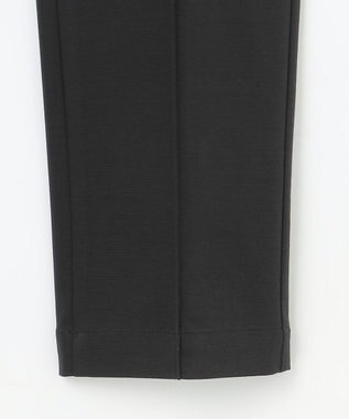 JOSEPH ABBOUD 【2WAYストレッチ/洗える/JAPANファブリック/きれいめ】ストレッチ コンパクトジャージー パンツ ブラック系