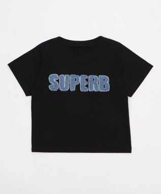 WEGO デニムロゴT ブラック