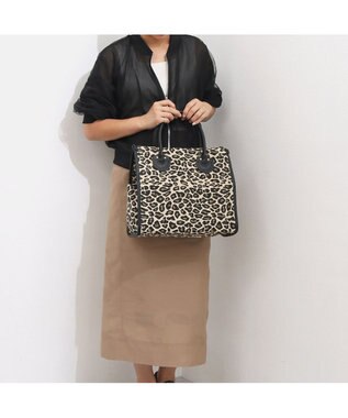 UNBILLION カシュカシュ cachecache / ジャガードスクエアトート レオ