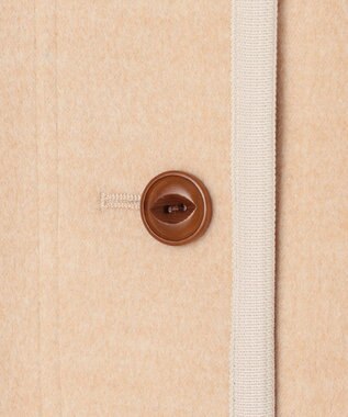 J.PRESS YORK STREET 【WOMEN】ノーカラーブルゾン ベージュ系