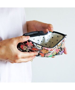 tsumori chisato CARRY ナチュラルラブ 財布 折財布 ミニ財布 ブラック