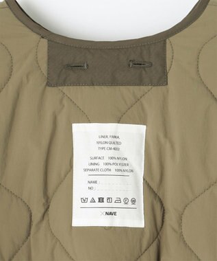 NAVE ライナーキルトアウターsize1 カーキ系