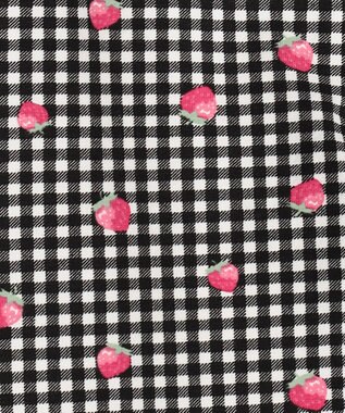 ANY KIDS フルレングス レギンス ギンガム×イチゴ