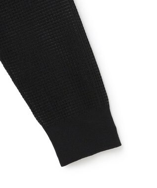 ICB L メッシュレースブルゾン ブラック