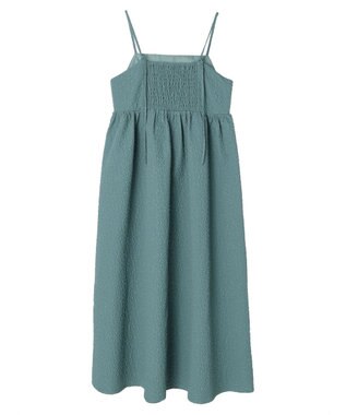 Green Parks ・ＥＬＥＮＣＡＲＥ　ＤＵＥ　フクレキャミワンピース Green