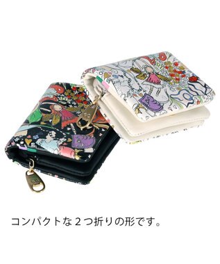 tsumori chisato CARRY ナチュラルラブ 財布 折財布 ミニ財布 ブラック