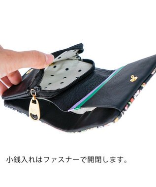 tsumori chisato CARRY ナチュラルラブ 財布 折財布 ミニ財布 ブラック