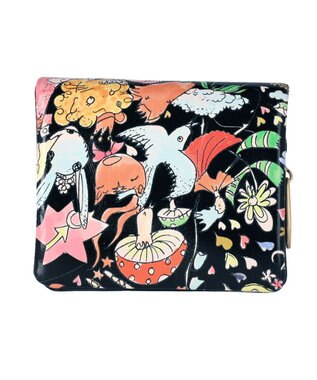 tsumori chisato CARRY ナチュラルラブ 財布 折財布 ミニ財布 ブラック