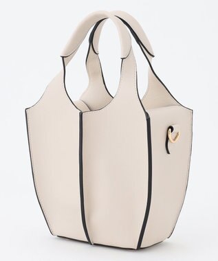 23区 アウトシームミニショルダー バッグ アイボリー系