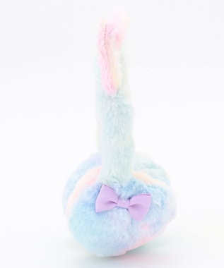 ANY KIDS ネコ耳イヤーマフ レインボー