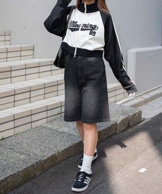 WEGO スタジアムロゴトラックジャケット ブラック