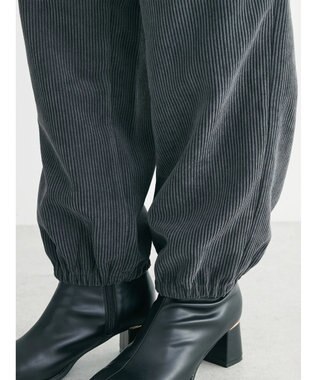 Green Parks ・ＥＬＥＮＣＡＲＥ　ＤＵＥ　コーデュロイカーゴパンツ Charcoal Gray