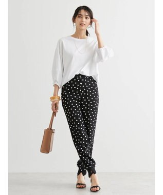 AMERICAN HOLIC 袖ボリューム半袖カットプルオーバー Off White