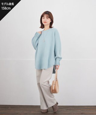 Tiaclasse コーデュロイパンツ ライトグレー