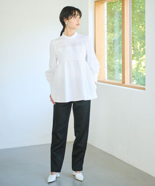 #Newans 【ANSWER for Co-Creation】ラインデザインチュニック ホワイト系