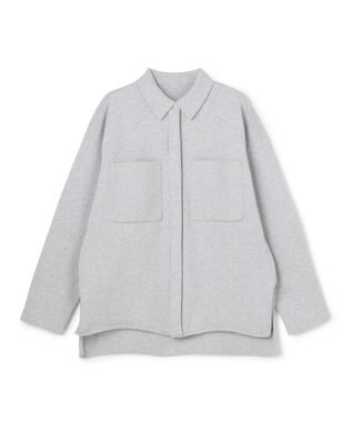 uncrave スウェットライクニット CPOシャツ