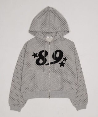 WEGO グラフィックZIPパーカー 柄2