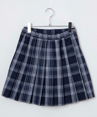 WEGO 【SCHOOLITEM】スクールプリーツスカート ブルーチェック1