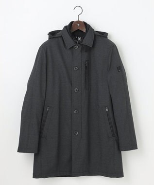 JOSEPH ABBOUD 【ダウンライナー付き】3WAY ダブルストレッチダウンコート グレー系