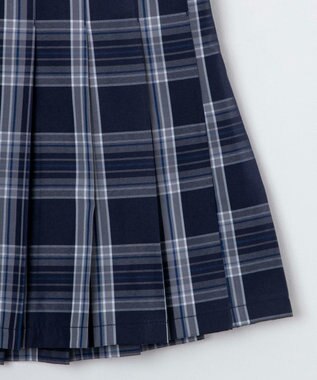 WEGO 【SCHOOLITEM】スクールプリーツスカート ブルーチェック1