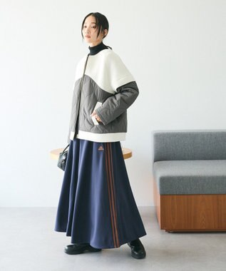 CRAFT STANDARD BOUTIQUE ダンボール×中綿ヨーク切替ジャケット Ivory