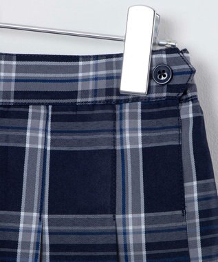 WEGO 【SCHOOLITEM】スクールプリーツスカート ブルーチェック1