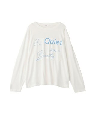 CRAFT STANDARD BOUTIQUE ロゴプリントロンTee Off White