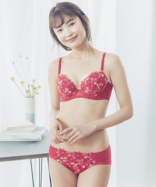 Wing 3/4カップブラ　【スキマフィットブラ】　ウイング／ワコール　KB2361 レッド