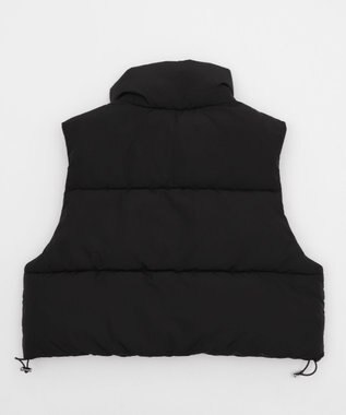 WEGO 【25年秋冬新作】ショートパファーベスト ブラック
