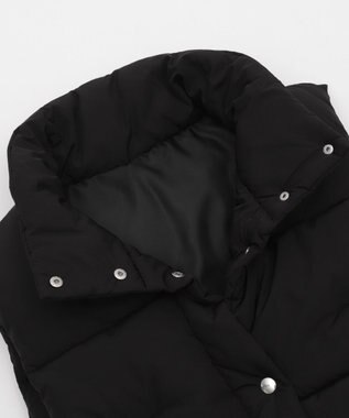 WEGO 【25年秋冬新作】ショートパファーベスト ブラック