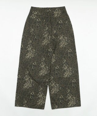 WEGO レオパードワイドストレートパンツ 柄1