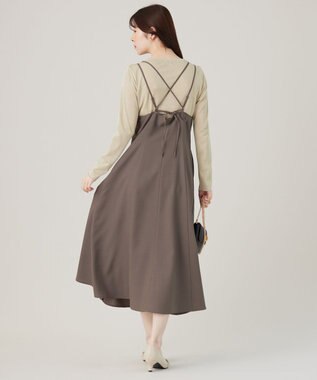 ANY SIS 【洗える】シアーラメ インナー シャンパン