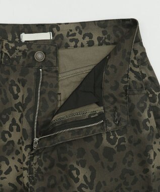 WEGO レオパードワイドストレートパンツ 柄1