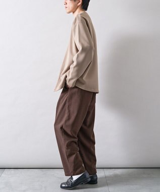 CRAFT STANDARD BOUTIQUE ボタンレスカットカーディガン Dark Beige