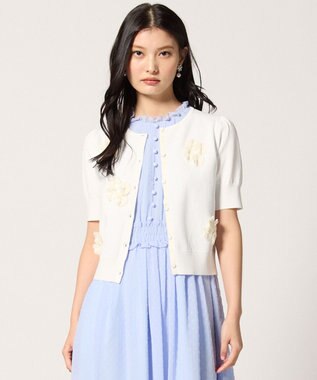 TOCCA FLOWER POP 半袖カーディガン