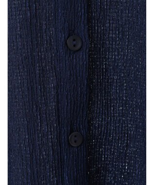 Green Parks BEST PRICE 表面カット衿付シャツ Blue