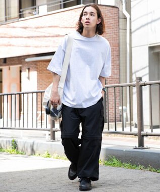 WEGO 2wayリップストップカーゴパンツ ブラック