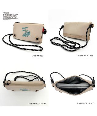 ROOTOTE 8608【スヌーピー:簡易保冷】IP.サーモキーパー.サコッシュ.ピーナッツ-9B 02：バナナ